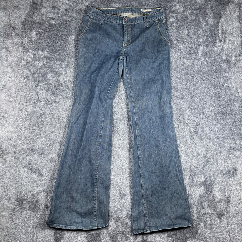 Chip & Pepper Arctic Fox Flare Jeans Women's 29 Y2K Low Rise Bootcut Denim